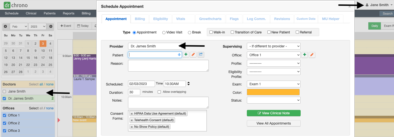 Provider_Dropdown_Appt_Example_without_Provider_selected.png