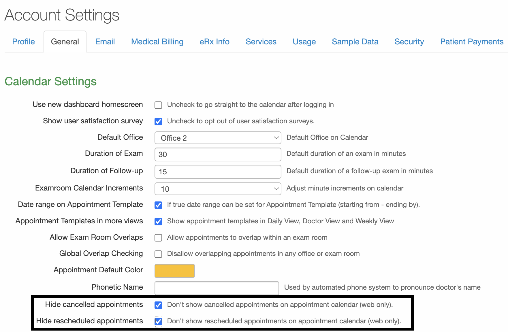 Account_Settings_Hide_Canceld_and_Rescheduled_Appointments_.png