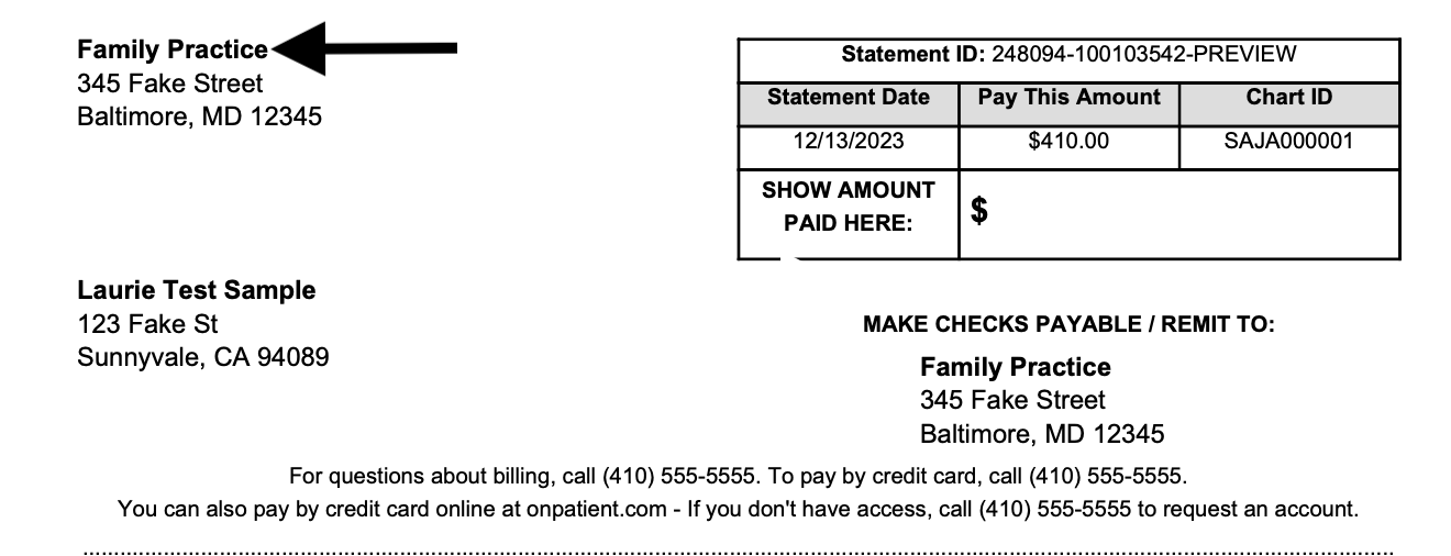 Patient Statement Practice Name Example.png