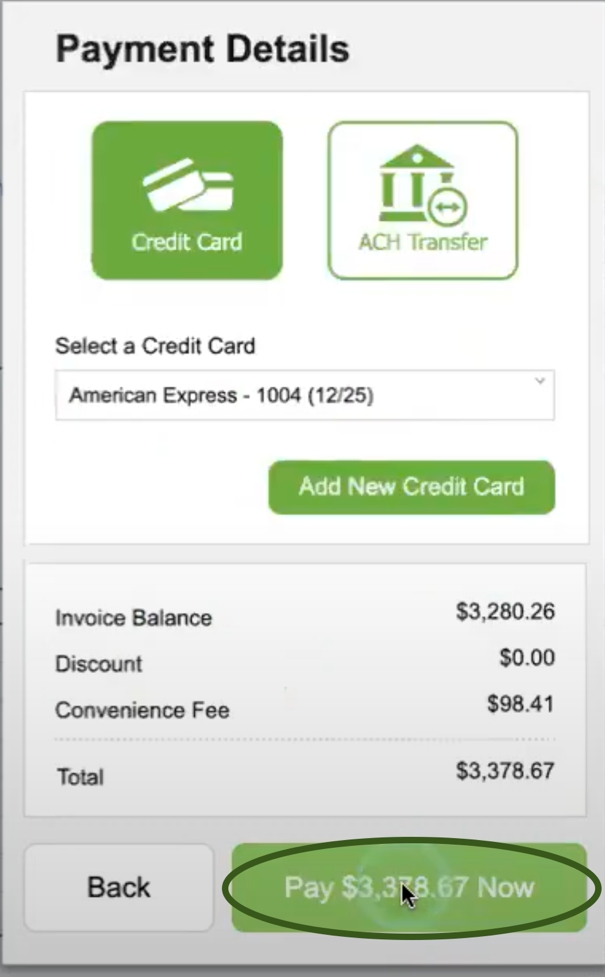 A screenshot of a credit cardDescription automatically generated