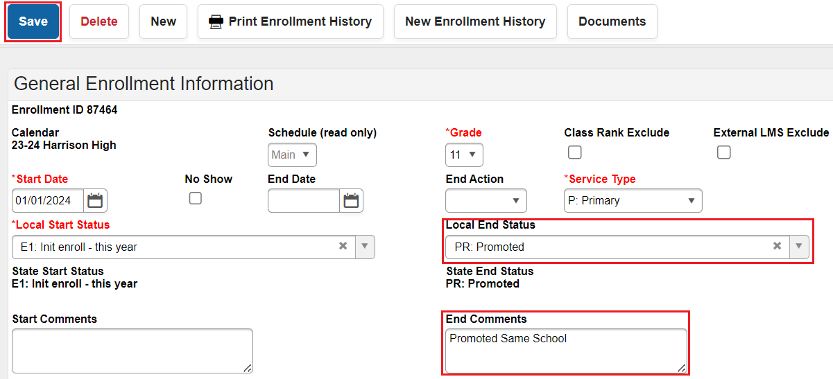 retention correction detail