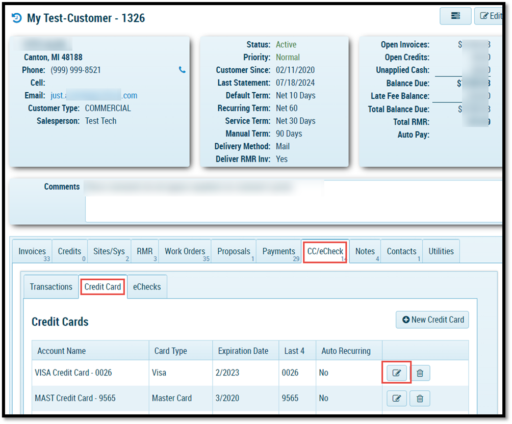 A screenshot of a credit cardDescription automatically generated