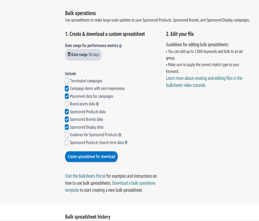 Advertising SOP: Find Overoptimized, Underoptimized, or Wasted Spend Targets Using Bulk-image-1