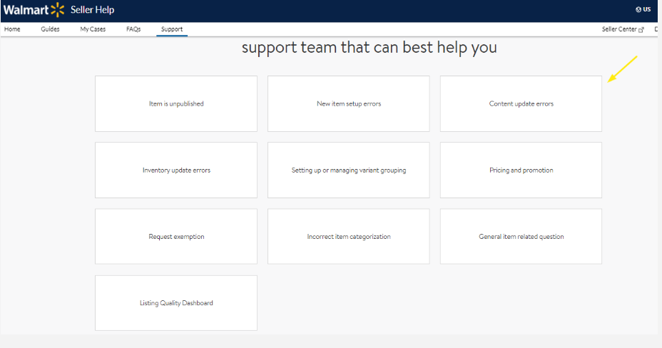 Walmart SOP: Ticketing Walmart Support for Content and Image Update (Single Listing)-image-4