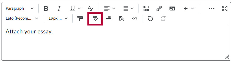 Identifies Accessibility Checker icon