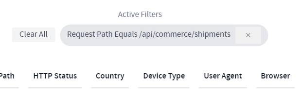 An example active filter above the graph