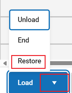 Load restore student schedule