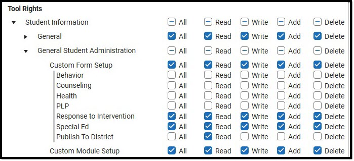 Screenshot of the State Edition Publish to District Tool Right.