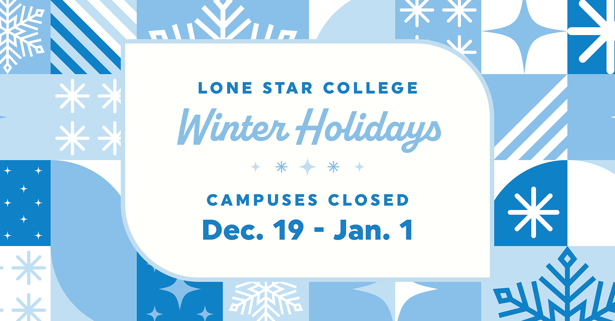 Winter Holidays Office Closure