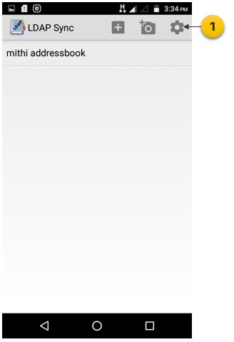 LDAP Sync app on Android
