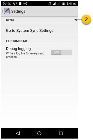 LDAP Sync app on Android