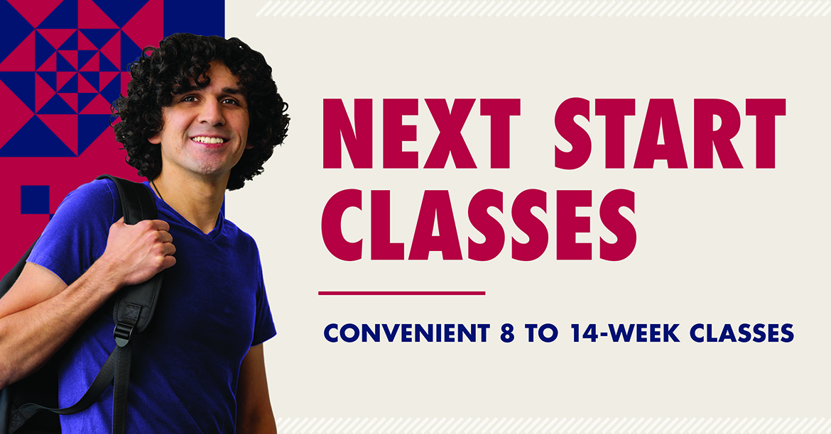 Next Start Classes - Start Learning Today!