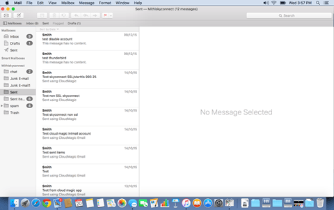 Mail app on Apple Mac