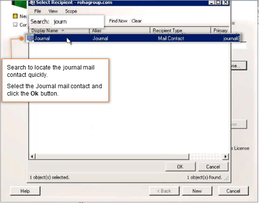 Step 5: Enable Journaling for All Users of Exchange 2007