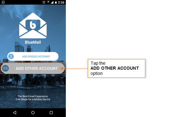 Blue Mail on Android