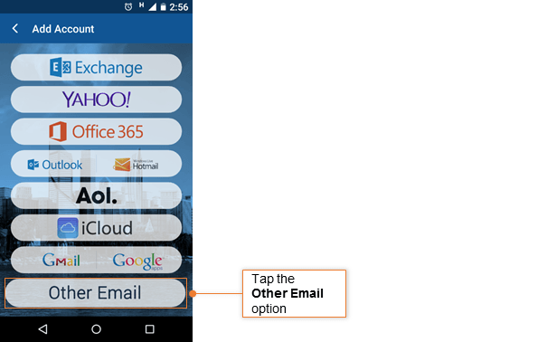 Blue Mail on Android