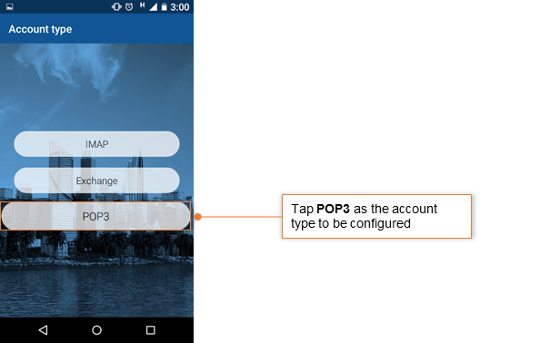 Blue Mail on Android