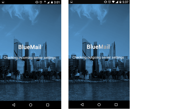 Blue Mail on Android