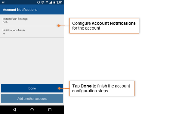 Blue Mail on Android