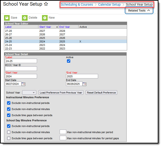 Screenshot of main Staff Planner screen with Show Details selected, filtered by Department with Science teachers selected.