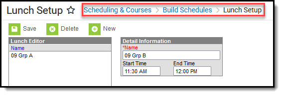 Screenshot of Adjust Blended Learning Groups tool.