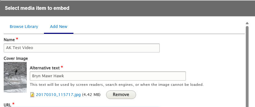 screenshot video add new screen fields