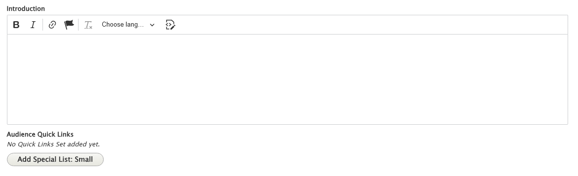 screenshot introduction field