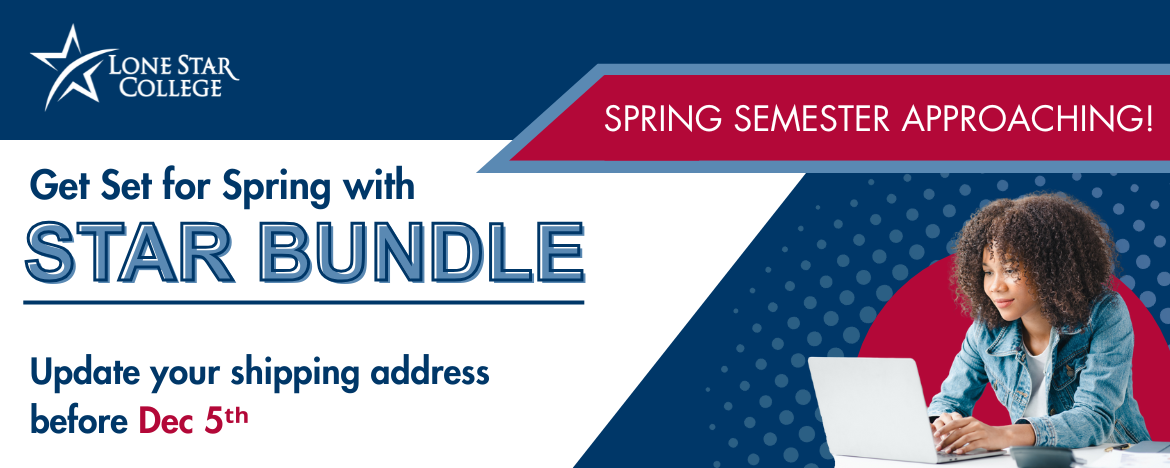 Update your shipping address by December 5 to receive your Spring 2026 STAR Bundle books on time!