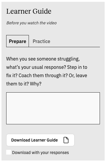Prepare and Practice Questions