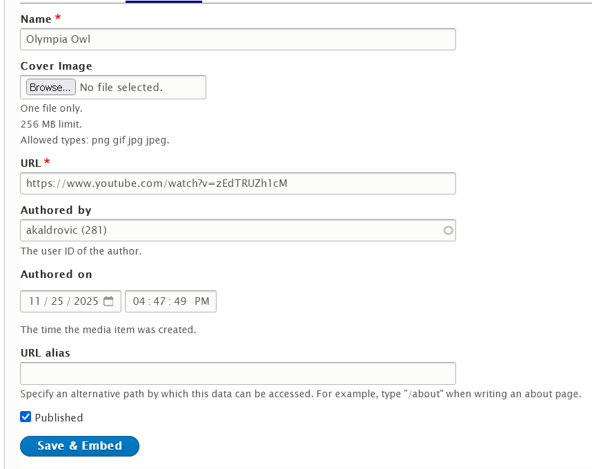 screenshot video add new screen fields
