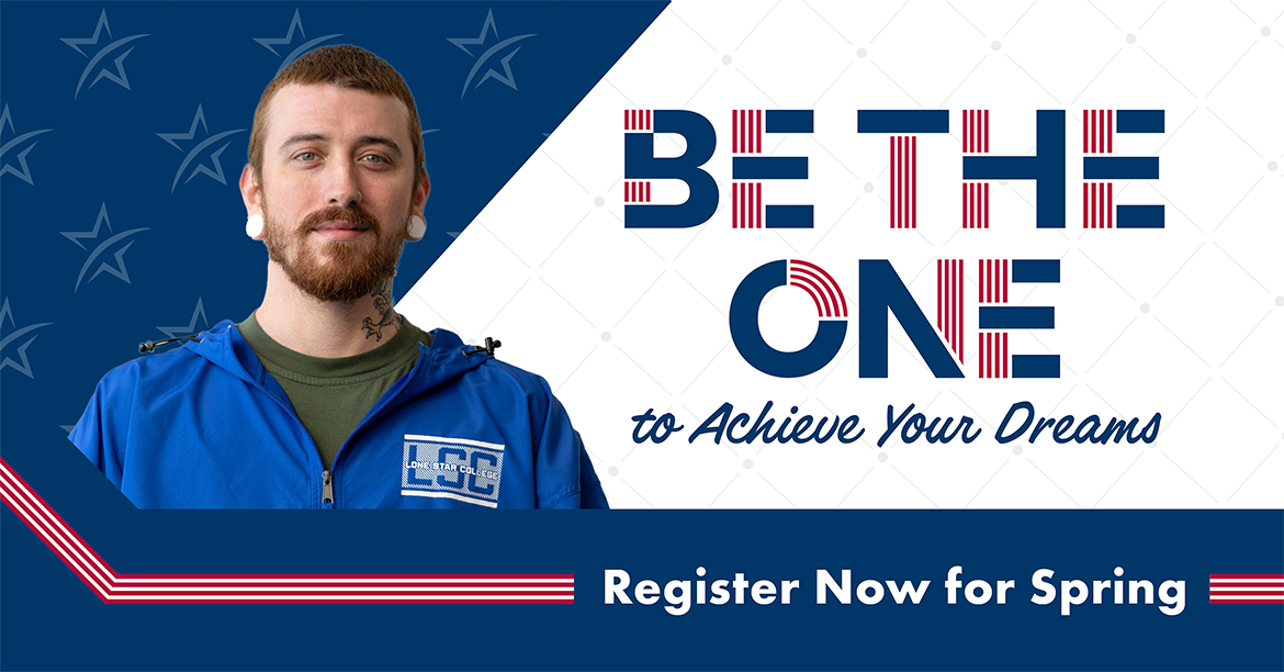 Be the one to Achieve Your Dreams. Register Now for Spring.