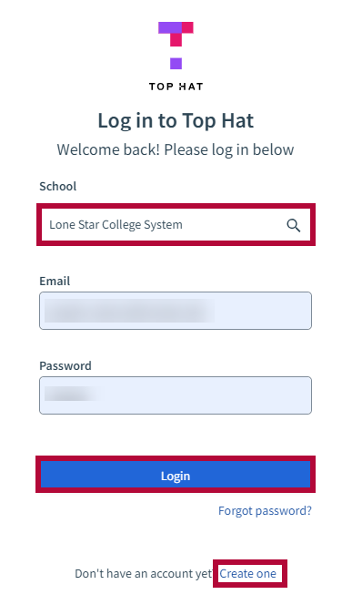 Identifies View Topic link