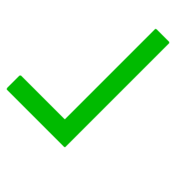 Green Checkmark