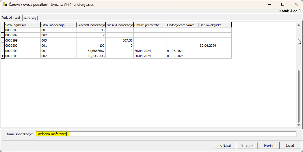 Slika, ki vsebuje besede besedilo, posnetek zaslona, zaslon, programska oprema Vsebina, ustvarjena z umetno inteligenco, morda ni pravilna.